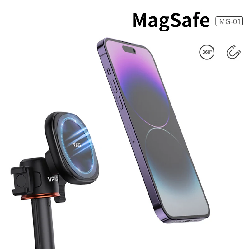 

Vrig Mg-01 Magnetic Mobile Phone Holder Strong Magnetic camera for Magsafe for Mini 12/12 Pro/12 Pro Max Magnetic Phone Holder