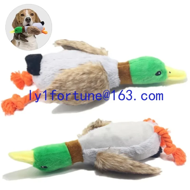 Dog toys bite resistant and make noise. Ducks grind their teeth, clean their teeth, plush toys, pet supplies