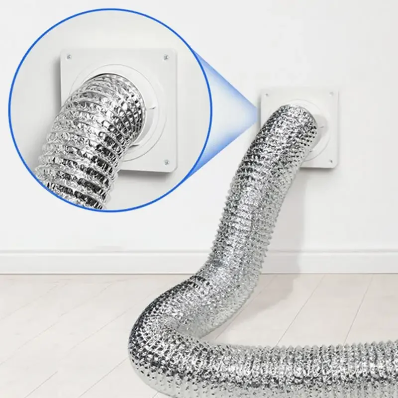 Dryer Vent Adapter Dryer Duct Wall Plate Hose Extension Connector Vent Adapter Quick Connect & Disconnect Dryer hose coupling