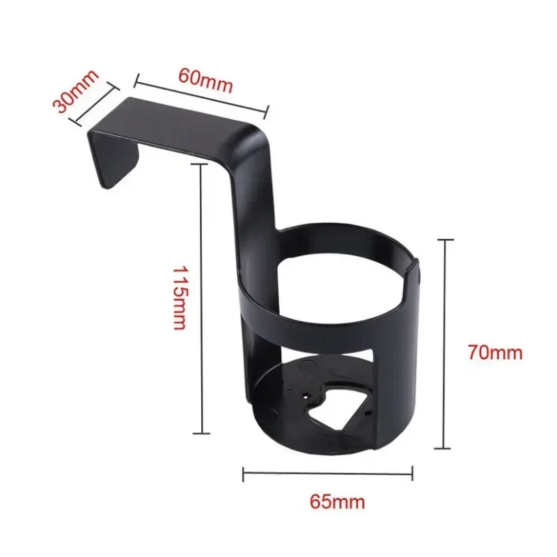 QXNY Drink Cup Holder Container Hook Window Door Mount Universal Durable Water Bottle Stand for Auto Truck Interior Organizer