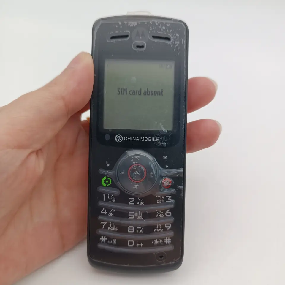 Refurbished Motorola W160 W156 Original W160  Detachable Battery 430mAh Cell Phone Wholesale Free shipping Only Support English - 2