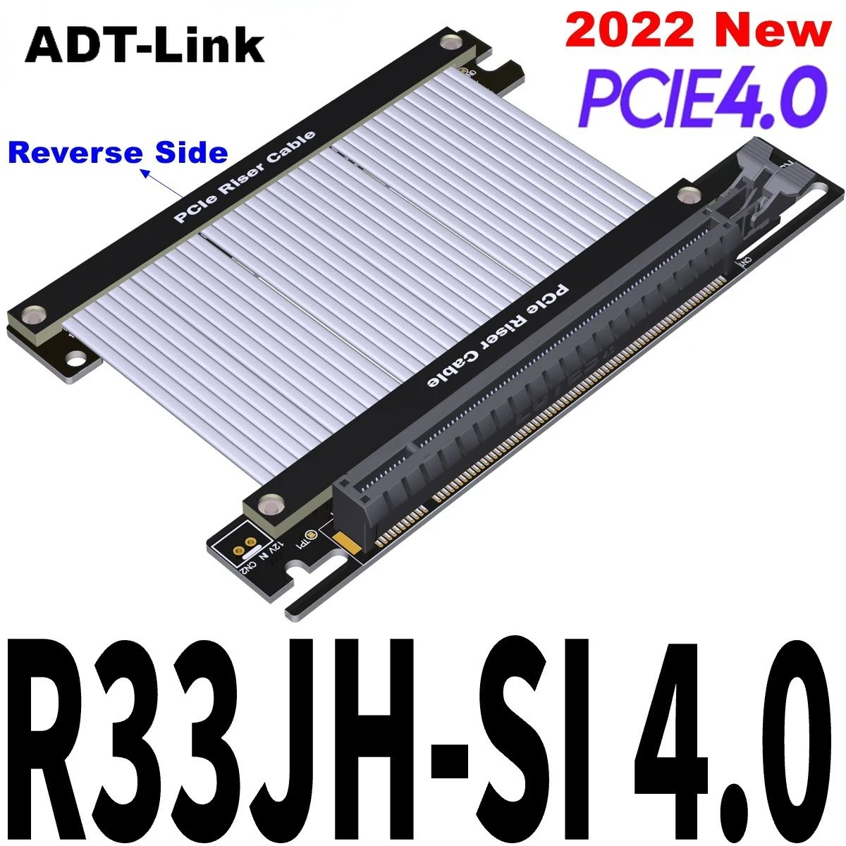 

Кабель подъемника PCIe 4,0 X16 [RTX3090 RX6900XT GTX3080ti RX5700xt], Вертикальное Крепление, игровой PCI Express Gen4, двойной Реверс для ITX