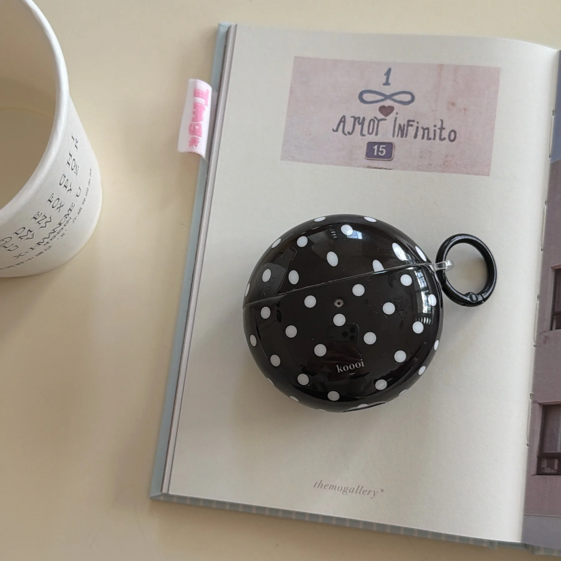 

Korea Black Polka Dots Earphone Protection Case Cover For Huawei FreeBuds 7i 6i 5i se3 FreeClip 2 Shockproof Soft Silicone Shell