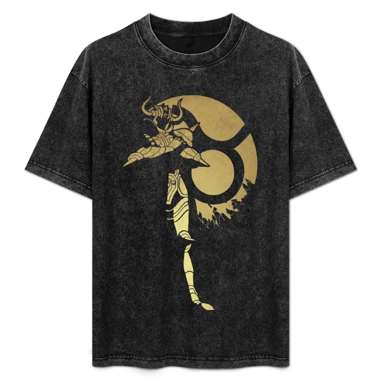 

Gold Saint Taurus T-Shirt Casual Trendy Streetwear Tee Shirt