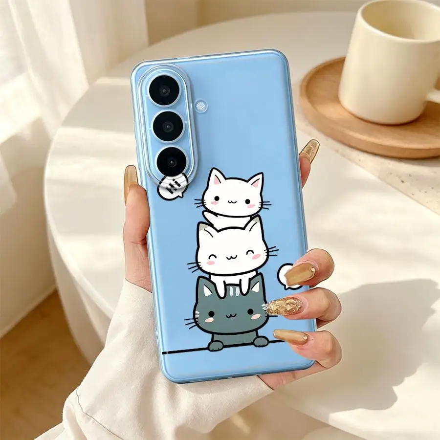 White Puppy Phone Cover Case for Samsung Galaxy A25 A51 A14 A16 A55 A23 A52 A37 A57 A26 A24 A36 A13 A34 A35 A33 A52 A54 A15 A56