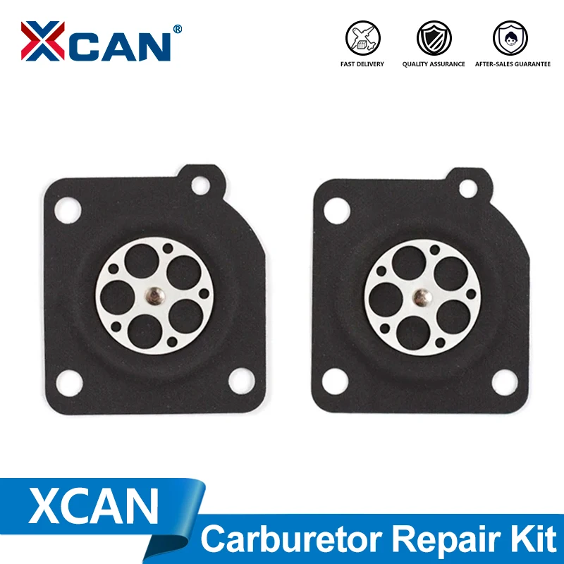 XCAN Chainsaw Carburetor Diaphragm Gasket Kit Repair Parts for Zama 180 S210 MS230 MS250 Garden Power Tools Accessories