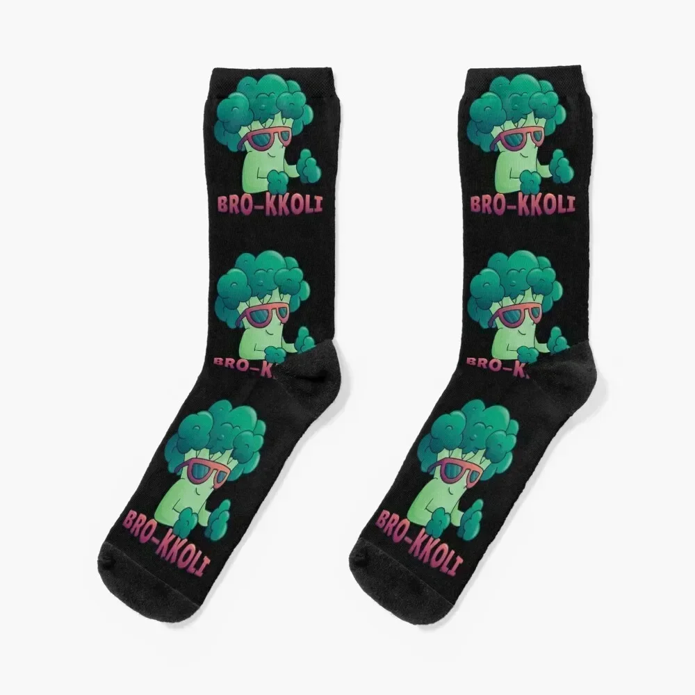 

funny broccoli Socks Sports colored Christmas basketball Designer Man Socks Women's