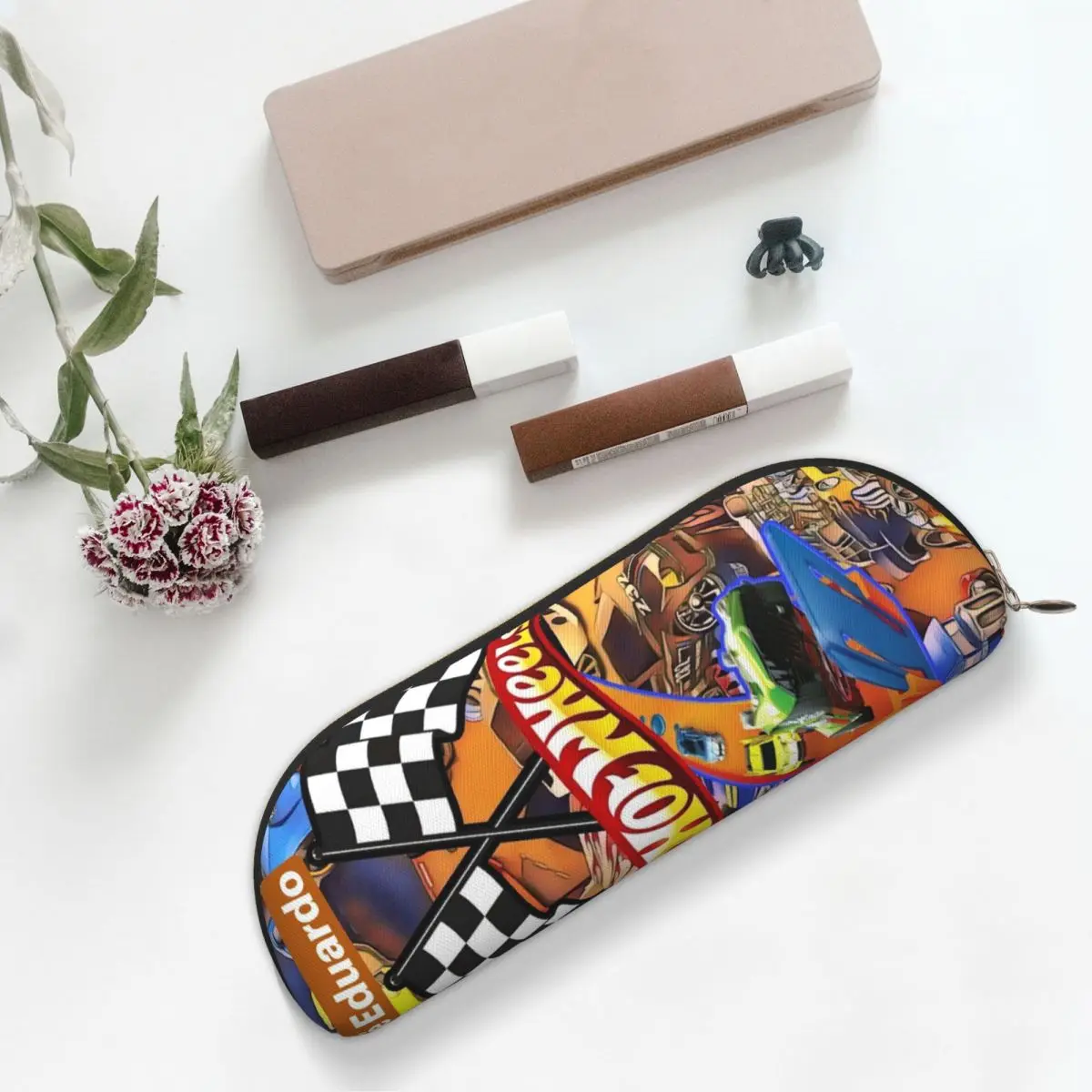 حار عجلات سباق مقلمة قلم رصاص الحقيبة تخزين لوازم مكتبية سعة كبيرة صندوق القلم حقيبة أقلام رصاص للمدرسة صبي فتاة