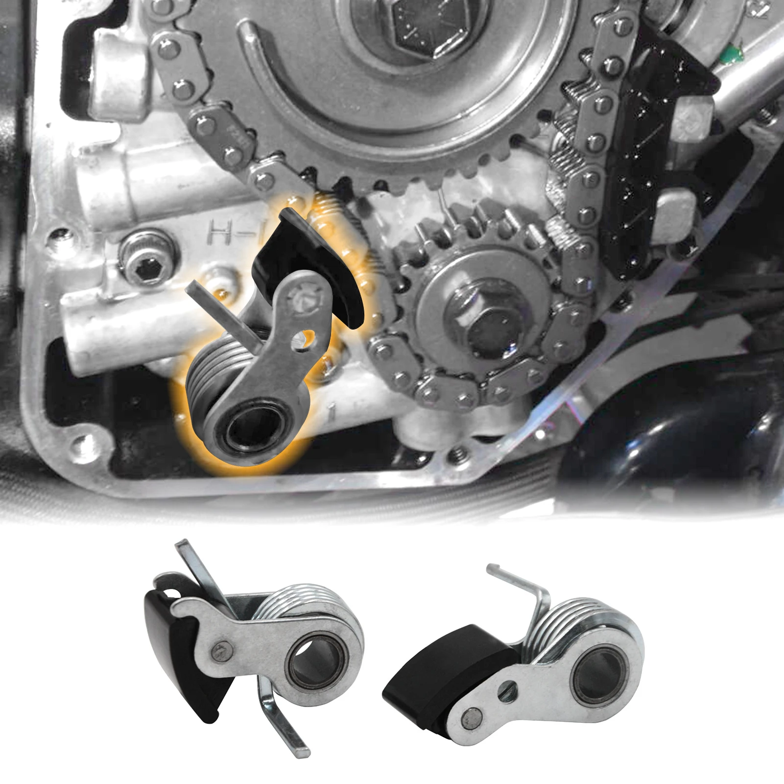 

Натяжитель цепи внутреннего/внешнего кулачка для Harley Twin Cam 1999-2006 Electra Glide, Road Glide, Road King, Street Glide, Dyna Softail