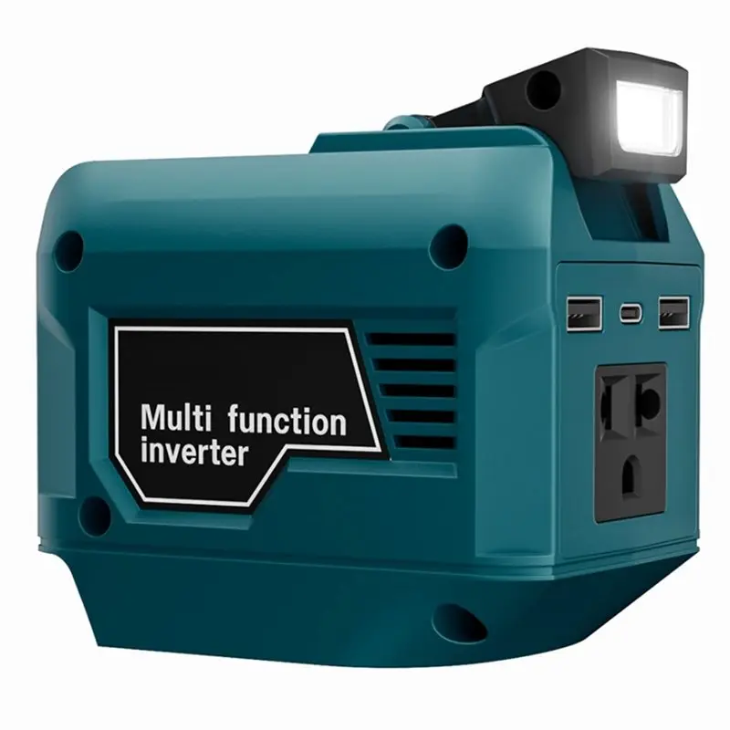 A93E-New For USB Type-C DC Port Output 250W Power Inverter DC 18V-21V To AC 220V EU-PLUG