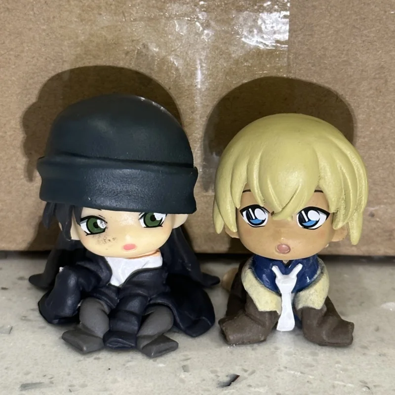 Bandai Anime Detektiv Conan Figur Gasha Scotch Shinichi Kudo Toru Amuro Masumi Sera Spielzeug Kawaii PVC Modell Puppe Ornamente Geschenke