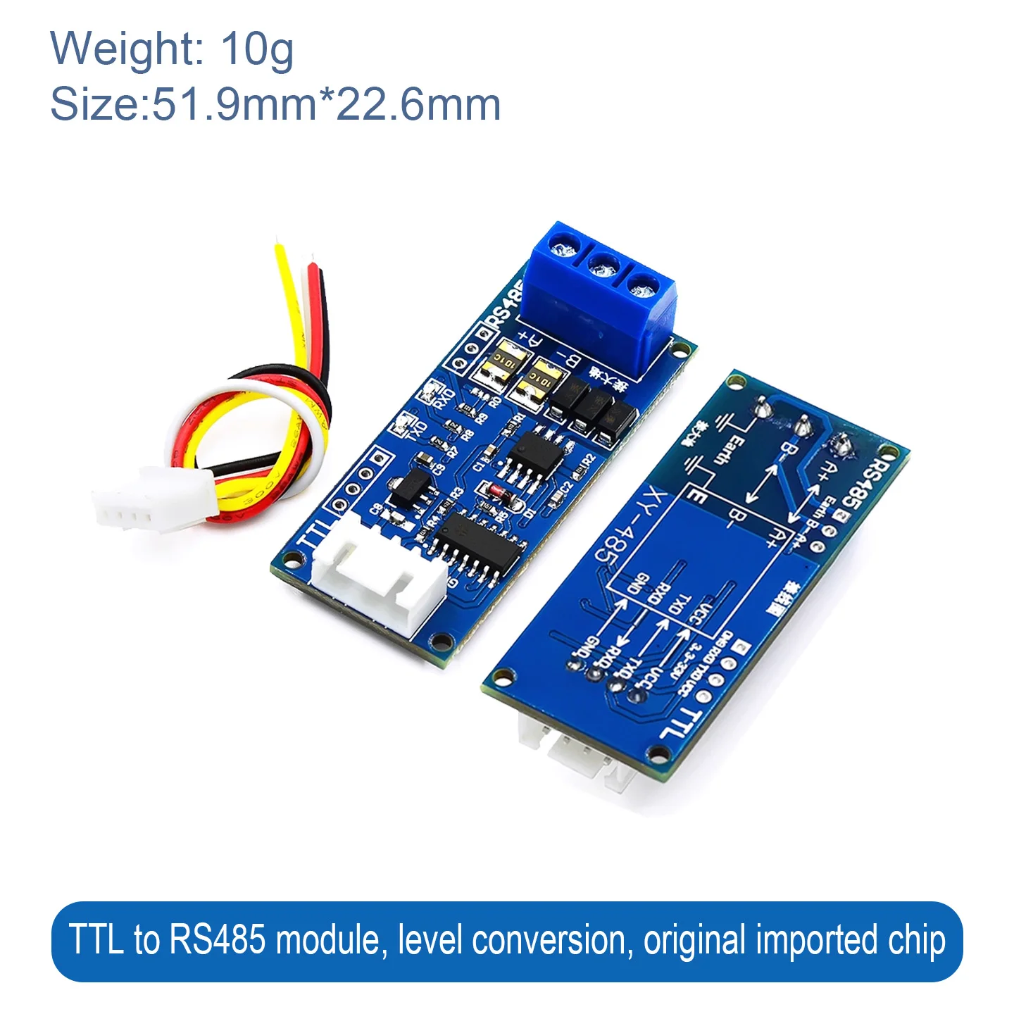 TTL a RS485 RS485 a TTL USB a 485 Hardware MCU de grado Industrial Módulo de placa PCB de Control de flujo automático