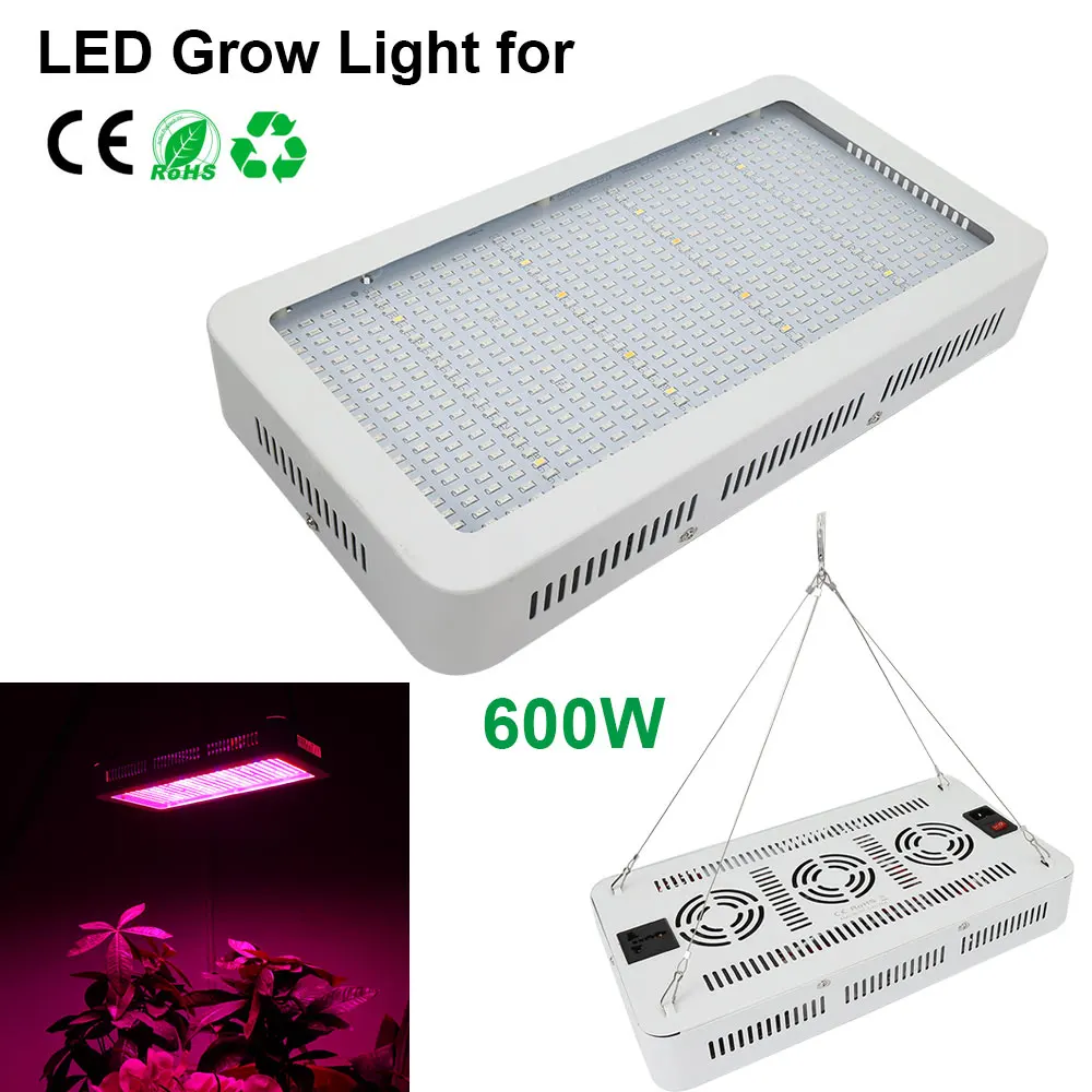 ضوء نباتي LED SMD بقدرة 600 وات، ضوء يعزز نمو النبات، ضوء نباتي داخلي #2