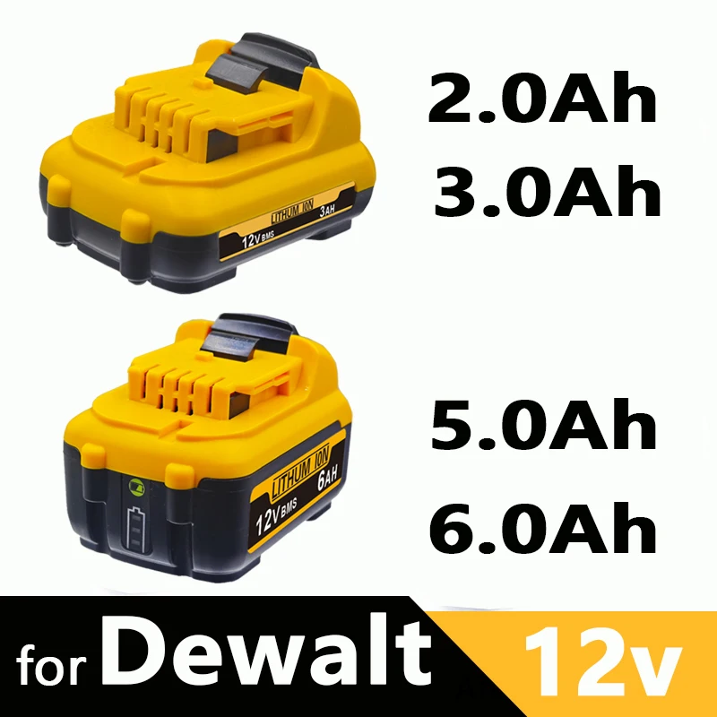 Voor DeWalt DCB127 - DCB120 oplaadbare batterijen - 3000mAh 12V Max lithium-ion vervangende batterij.+