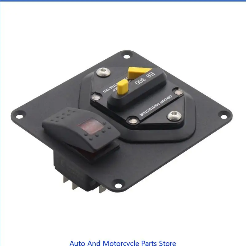 P9FD 50A 100A 150A 200A 250A 300A Circuit Breaker Fuses Reset DC12V-24V Car Boats Auto Waterproof Circuit Protector