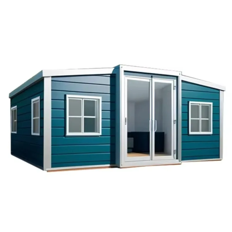 40ft 20ftFolding Mobile Homes Tiny Home Houses Ready Container Prefabricated House Two Bedroom Prefab Expandable Container House