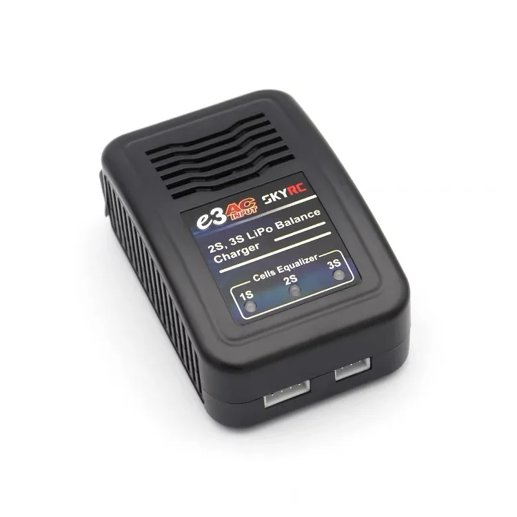 For Genuine SKYRC E3 AC Simple Charger Entry Level Balanced Charger 2S 3s Lithium Battery Plastic ESC Mavic RC Model Air 2 Lipo