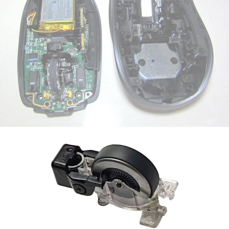 Mouse Wheel Replacement Assembly, Metal Repair Part for Wheel Response Repair, Page Navigation Service, and Office Mouse H8WD