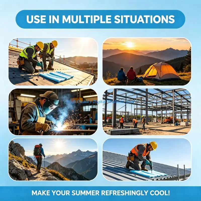 U2JE Wearable Cooling with Four Mode Output for Warm Weather Use