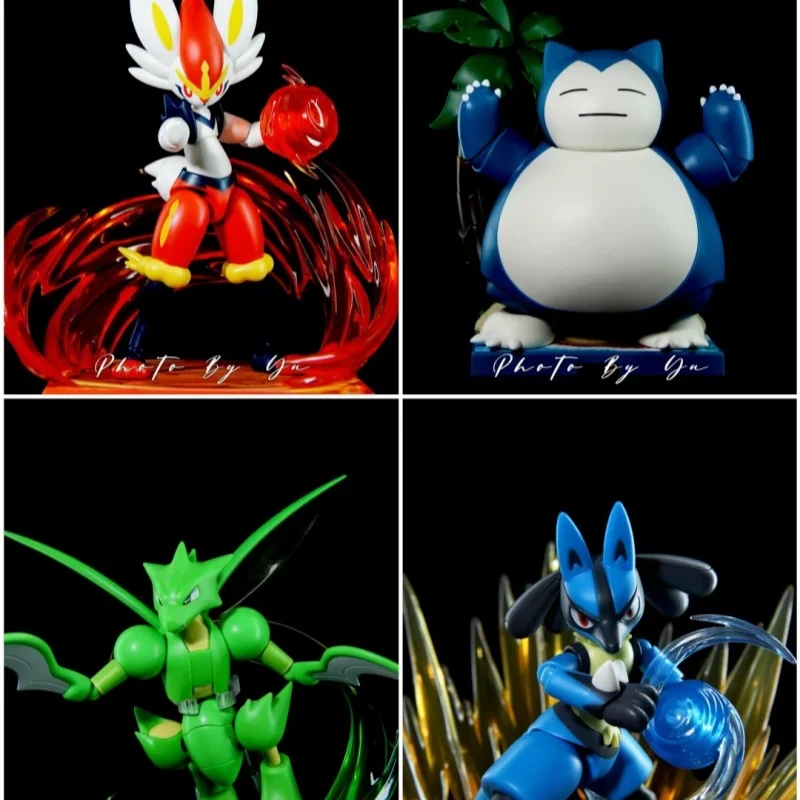 100% أصيلة Brco PokéMon Greninja أركانين اللبنات لتقوم بها بنفسك لغز اللعب نموذج أرقام للأطفال هدايا عيد ميلاد