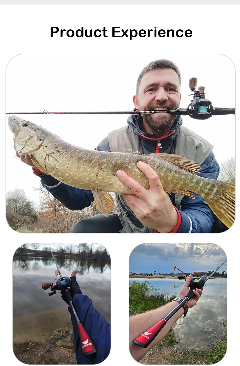 PURELURE GRUPLA Spinning Casting Rod High Carbon Universal Long Throwing Fishing Rod in FUJI Accessories Fast
