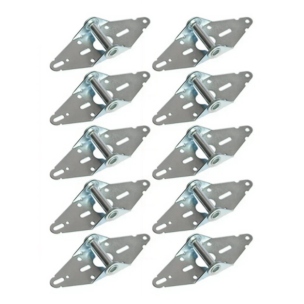 10PCS Stainless Steel Hinge Kit for Roller Shutter Doors and Flip-Up Garage Doors 187 mm x 69 mm 186 mm x 69 mm