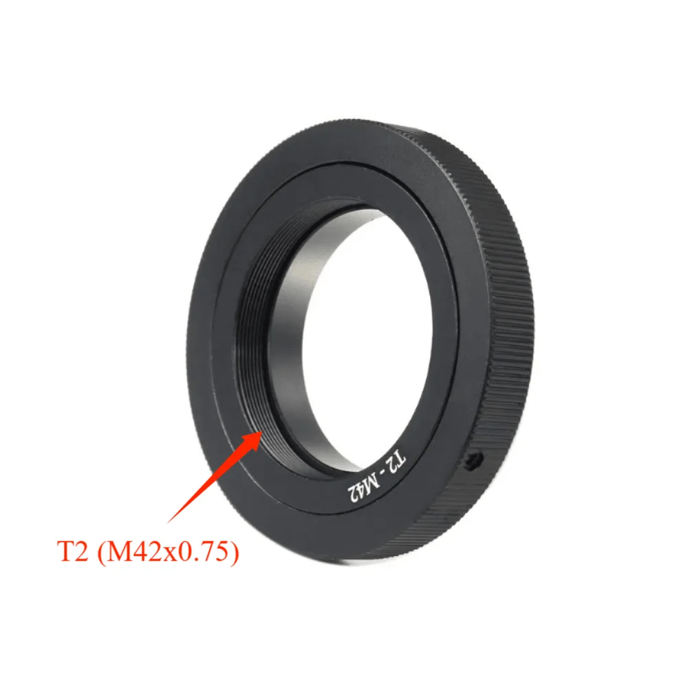 T2-M42 for T2 (M42x0.75) mount lens - M42 (M42x1) mount camera Mount Adapter Ring T-M42 for telescope