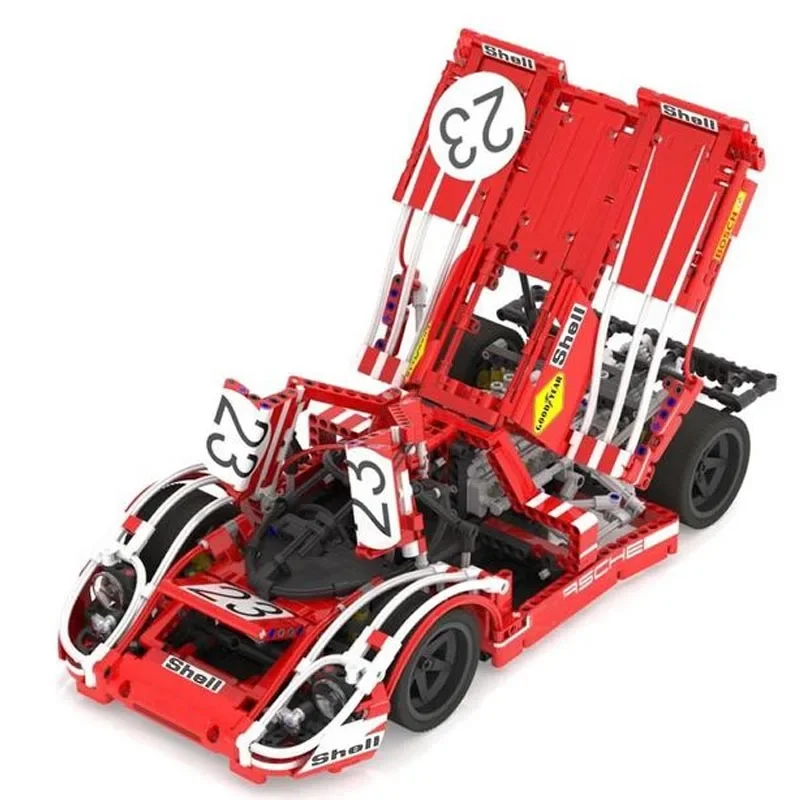 New MOC-32980 917K No.23 Le Mans Supercar Racing Car Model Technical Building Block Educational Toys for Boys Birthday Gifts