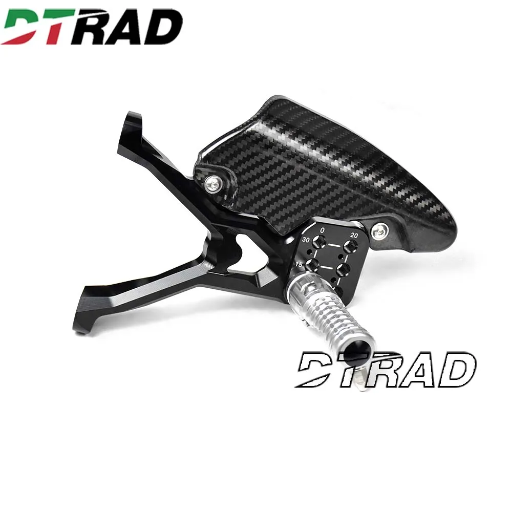 For BMW S1000R /RR 2019/2021-2023 M1000RR 2020-2023 Motorcycle CNC Adjustable Rearset Footrest Foot Pedal Heel Guard Accessories