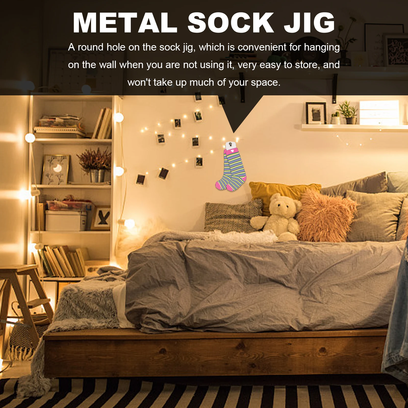 2 Pcs Sock Fixing Board Socks Sublimination Jigs Boards for Sublimation Template Aluminum