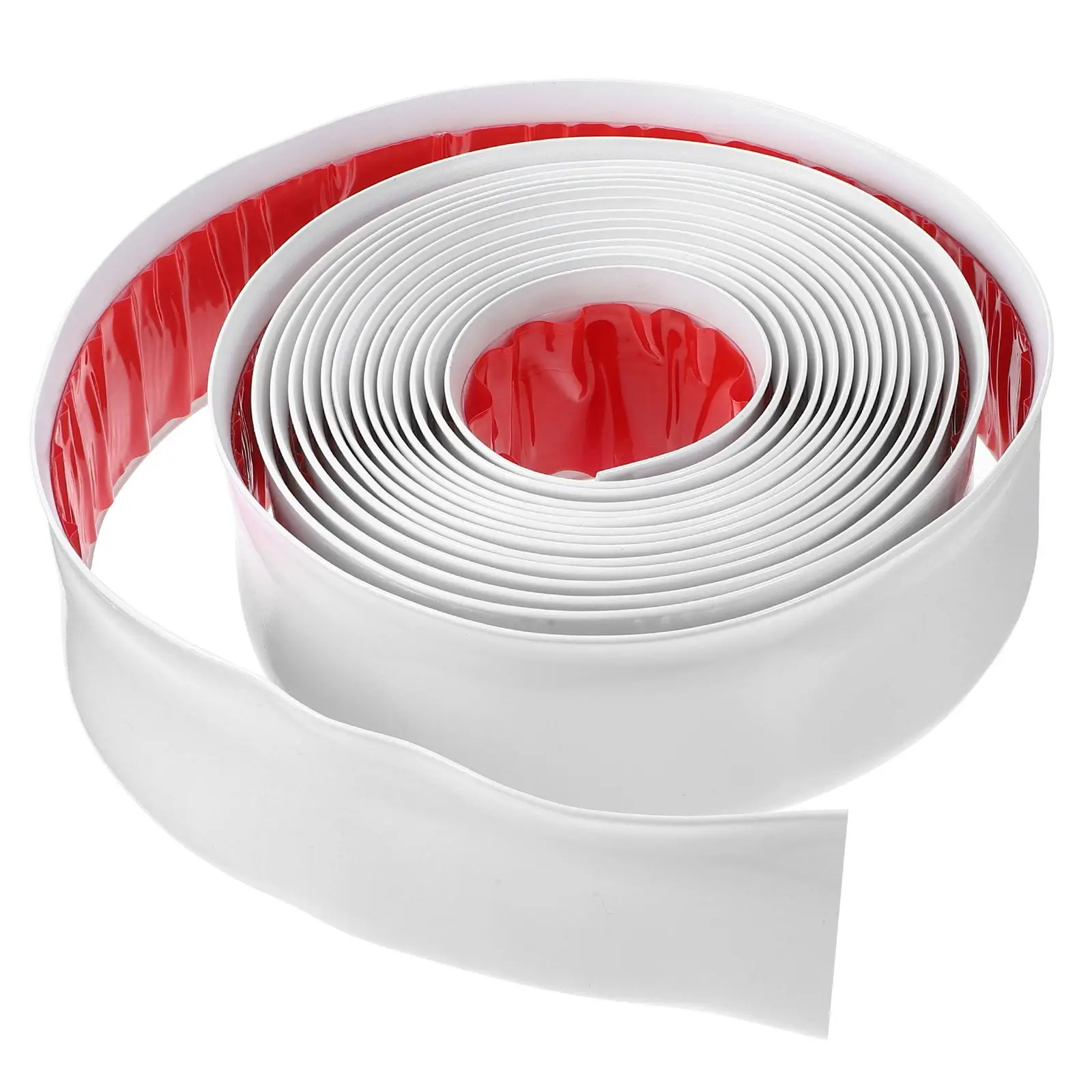 

PVC Self-adhesive Baseboard Trim Moldings for Walls Peel Stick Edge Boards Splashproof Easy Installation Wall Decor Floor