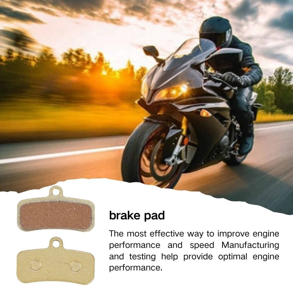 Electric Motocross Front and Rear Silent Brake Pads For Surron Sur Ron Sur-Ron Light Bee Electric Dirt Bike Universal Parts