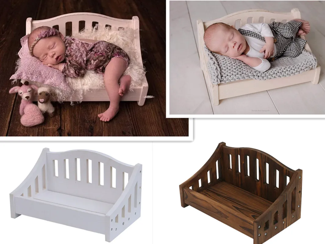 

Newborn Photography Posing Porps Chair Bed Assisted Sofa Baby Photoshoot Growth Memorial Detachable Background Accessories Sofa