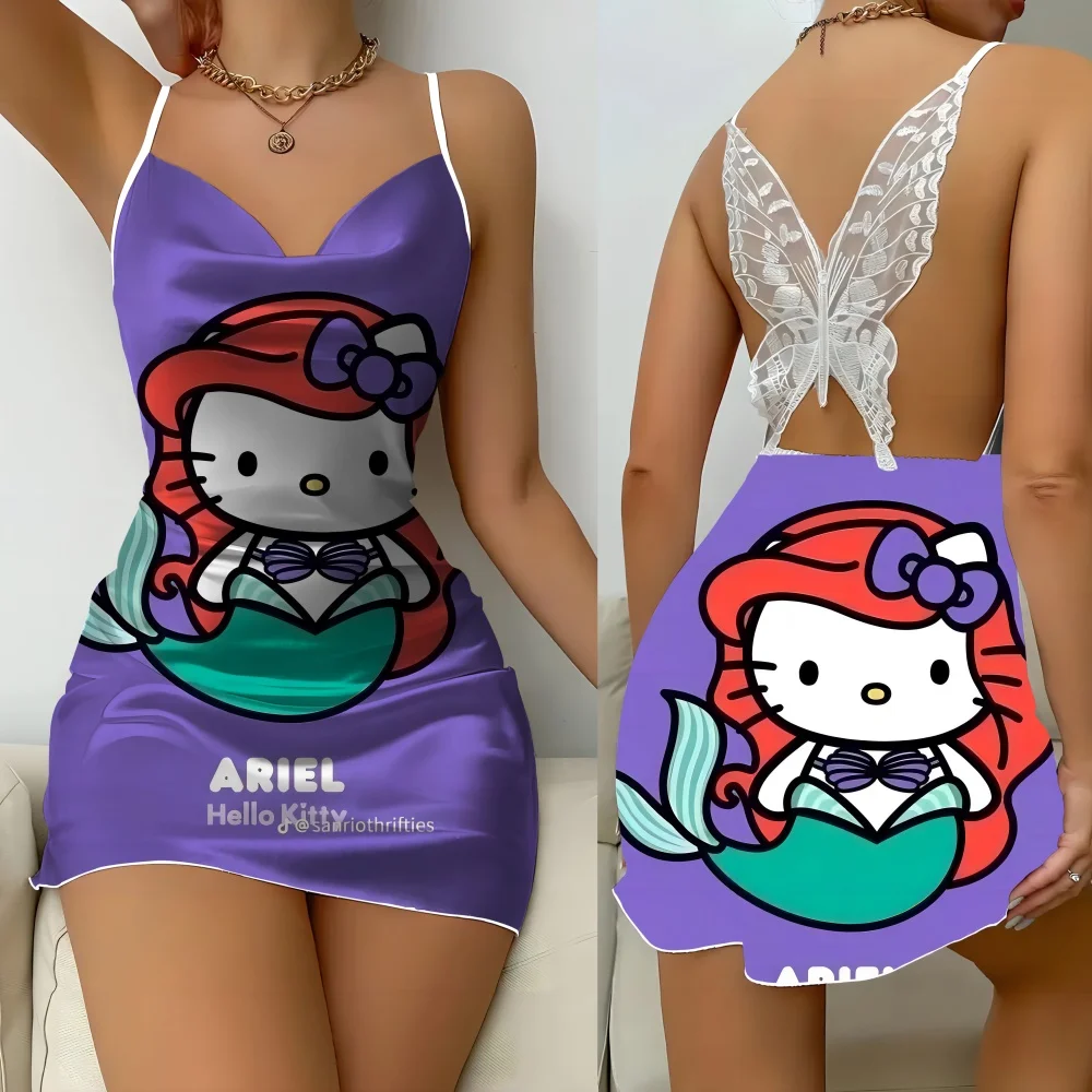 Pajamas Dress Babydoll Dress Mini Nightgowns Women's Summer Pajamas Woman Trend 2024 Plus Size Women Lingerie Sexy Woman Push Up