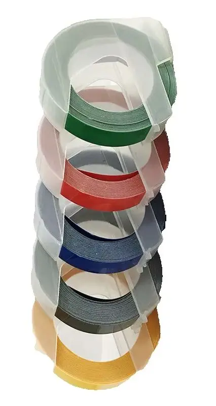Made in China DIY printer ribbon 5 PCS Manual label machine ribbon label ribbon 9MM for 1610 / 1540/1880/12965 label machine