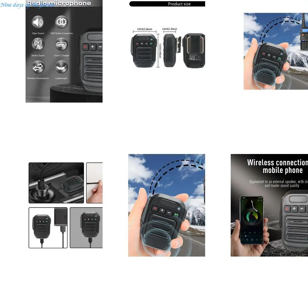 

Снижение шума двустороннее радионологическое беспроводное динамик микрофон, подходящий для приключений на открытом воздухе и