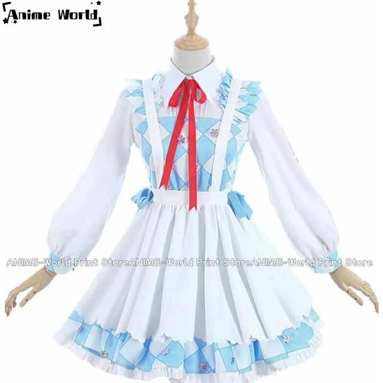 《Custom Size》Unisex Anime Cardcaptor Sakura Tomoyo Daidouji Lolita Dress Cosplay Costumes Outfit Halloween