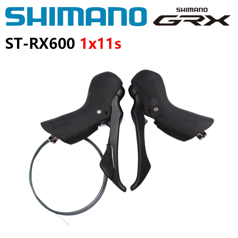 SHIMANO GRX ST-RX600 1x11s Hydraulic Disc Brake Shifter DUAL CONTROL LEVER A Pair For Road Bike Original Shimano Bike Part