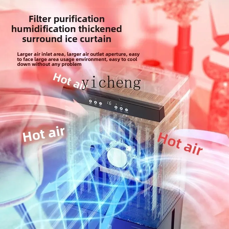 industrial air cooler mobile water cooling large factory workshop refrigeration fan environmentally friendly  conditioner
