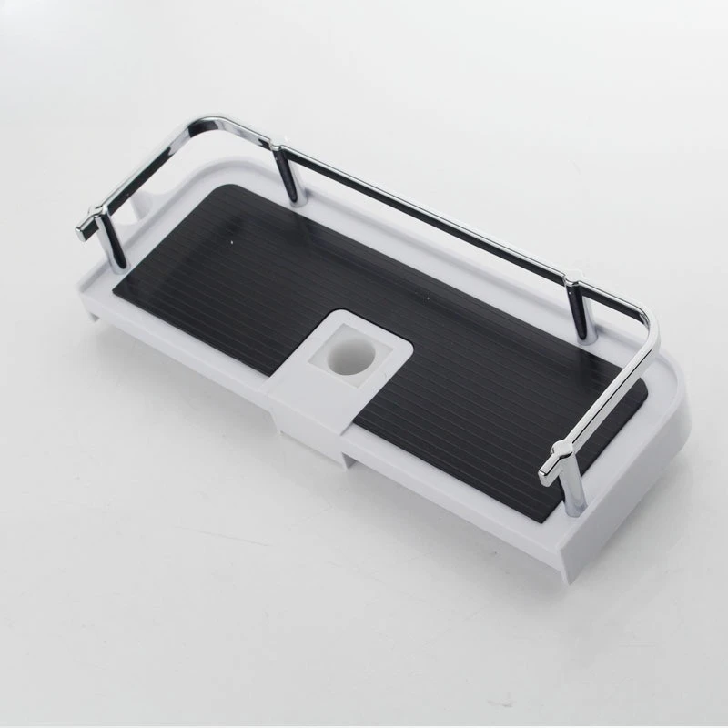 مجموعة دش من الفولاذ المقاوم للصدأ، رف، صمام خلط المياه، دش ساخن وبارد