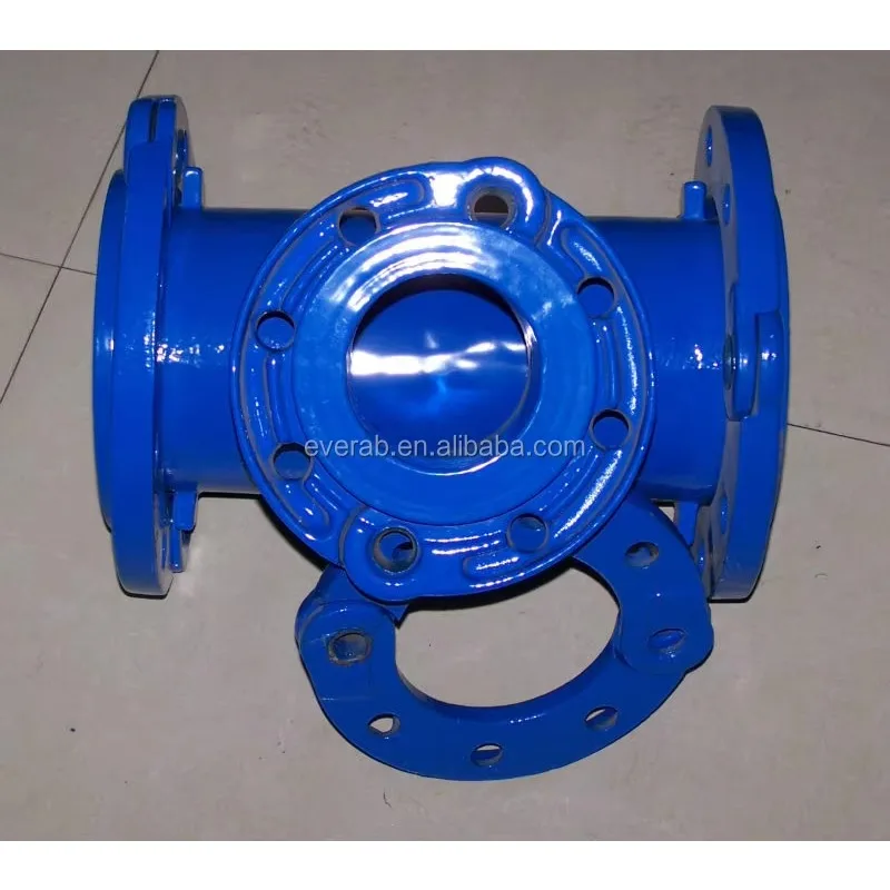 EN545 Standard Ductile Iron  Pipe Fittings All Loosing Flange Fitting Flanged Tee