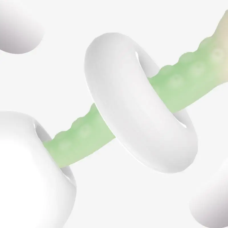 3 Sizes Gradient Green Liquid Silicone Tentacle Anal Plugs With Suction Cup Dildos For Progressive Training And Deep Pleasure - view 4