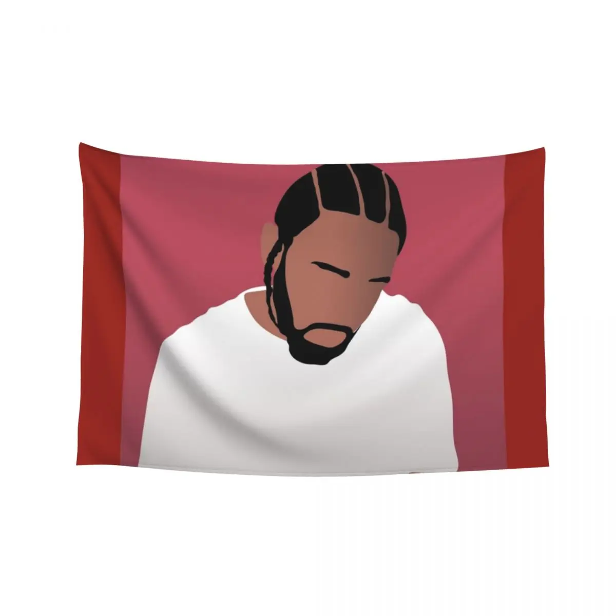 

Kendrick Lamar DAMN Album Cover Tapestry Wall Decoration Items Home And Comfort Decor Wallpaper Art Mural Tapestry