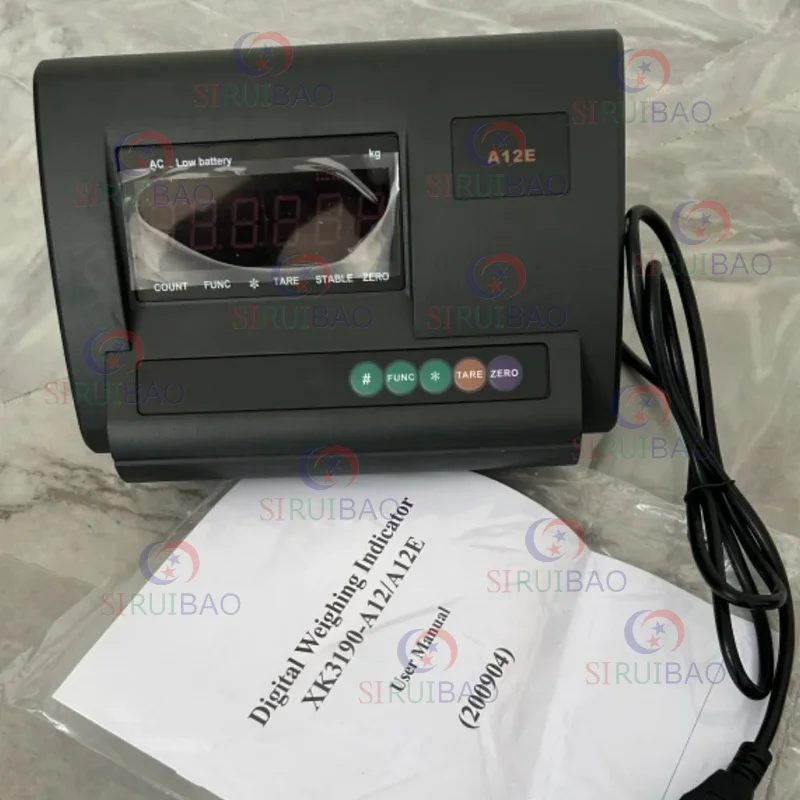 

Weighting Xk3190-a12E electronic platform scale LED display header RS232 weight indicator display load meter controller