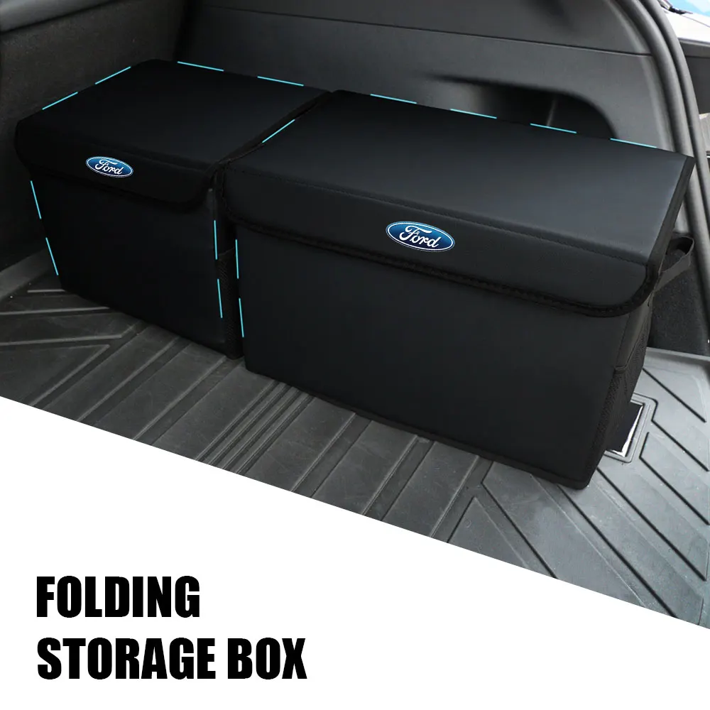 

Car Trunk Storage Box Organizer Stowing Auto Accessories For Ford Focus Mk2 MK3 MK7 MK4 Fiesta Ranger Mustang Kuga Mondeo STLine