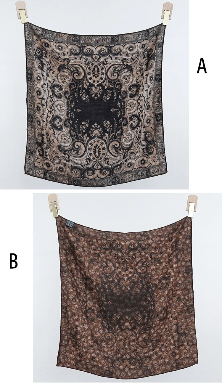 

Двусторонний шарф с принтом, 65 см, с подвернутым краем, бандана, шаль, зимний шарф, платок для волос, аксессуар для поясной сумки, подарок на День святого Валентина