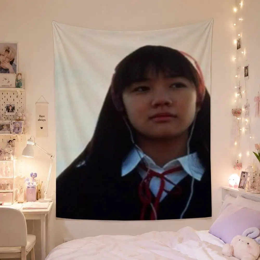All About Lily Chou-Chou  Flag Digital Printing Banner for Garage Wall Out Door Decoration