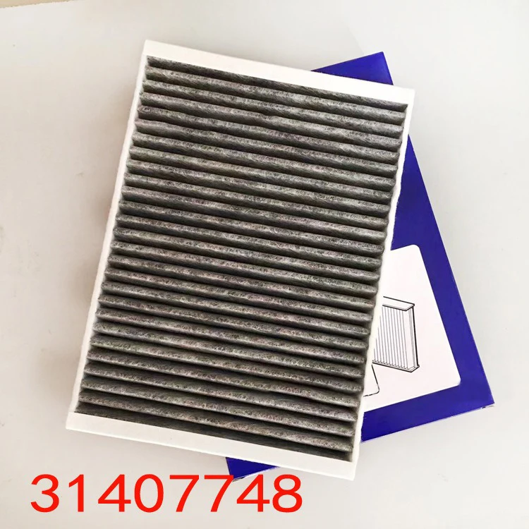 فلتر كابينة السيارة 31404470 31404469 31434971   لفولفو S90 V60 S60 XC60 XC90 2016 2017 2018 2019 2020 سيارة فلتر الكربون المنشط