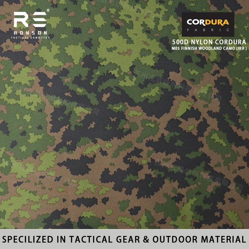 Rucksack Military Style - 500D Naylon Cordura Finlandiya Kamuflajı Su
