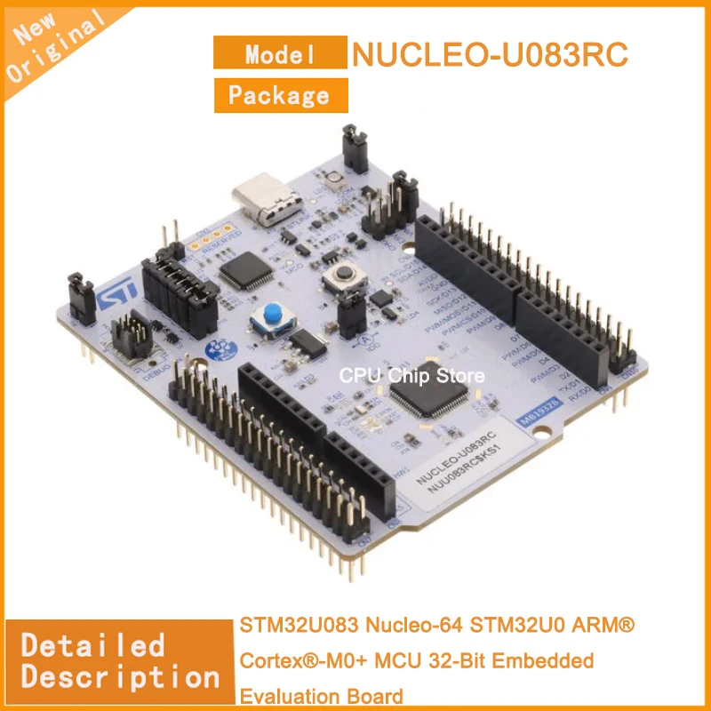 1-個の新しいオリジナル-nucleo-u083rc-stm32u083-nucleo-64-stm32u0-mcu-32-ビット組み込み評価ボード開発ボード